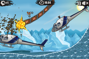 Screenshot image of Moto X3M 2 game