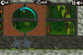Screenshot image of Moto X3M 2 game