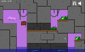 Screenshot image of A Pirate and his Crates game