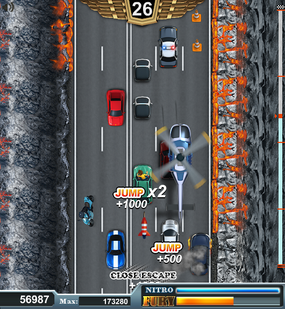 Screenshot image of Freeway Fury 3 game
