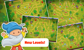 Screenshot image of Gnome Go Home game