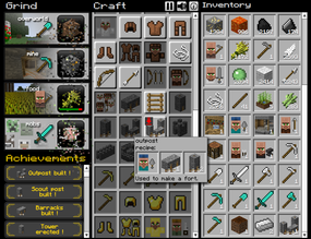 Screenshot image of GrindCraft game