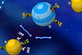 Screenshot image of Gravitee Wars Online game