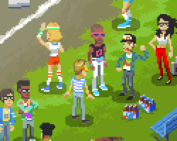 Poster image of Hipster Kickball game