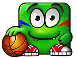 Poster image of Dino Basketball game