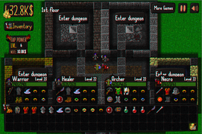 Screenshot image of Idle Sword game
