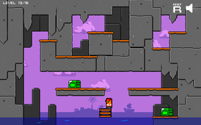 Screenshot image of A Pirate and his Crates game