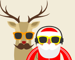 Blocky XMAS Poster image of Blocky XMAS game