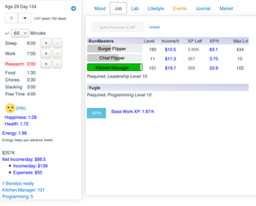 Screenshot image of Groundhog Life game