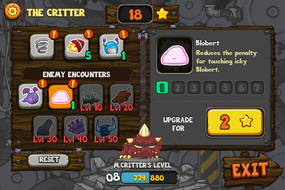 Screenshot image of Kick The Critter game