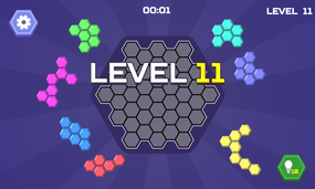 Screenshot image of Hex Blocks Puzzle game