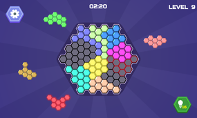 Screenshot image of Hex Blocks Puzzle game