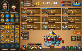 Screenshot image of Midas' Gold Plus game