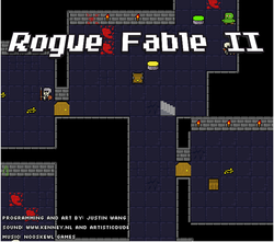 Rogue Fable II Poster image of Rogue Fable II game