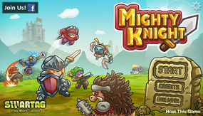 Screenshot image of Mighty Knight game