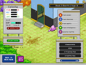 Screenshot image of Monster Arena game