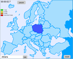 Screenshot image of Conquering Europe - Cities game