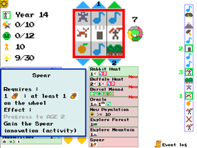 Screenshot image of Spin-vilization game