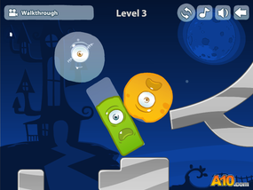 Screenshot image of Rolling Ghosts game