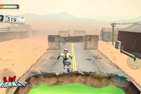 Screenshot image of Zombies Don't Run game