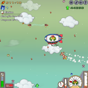 Screenshot image of Into Space 3: Xmas Story game