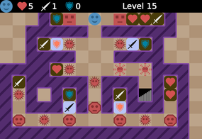 Screenshot image of HP Atk Def game