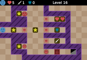 Screenshot image of HP Atk Def game