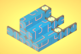 Screenshot image of klocki game