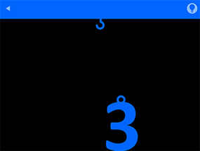 Screenshot image of blue game