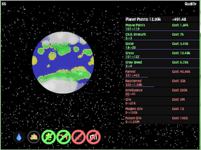 Screenshot image of Idle Planet game