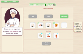 Screenshot image of Restaurant Idle game