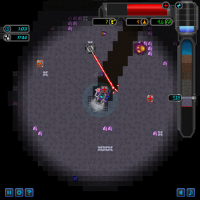 Screenshot image of Reach the core game