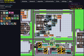 Screenshot image of Factory idle game
