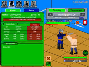 Screenshot image of Sword Fight game