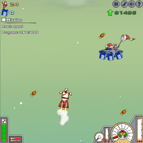 Screenshot image of Into Space 3: Xmas Story game