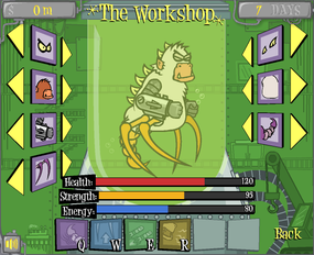 Screenshot image of Days of Monsters game