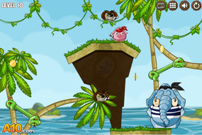 Screenshot image of Snoring 3. Treasure Island game