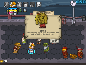 Screenshot image of Zombie Tactics game