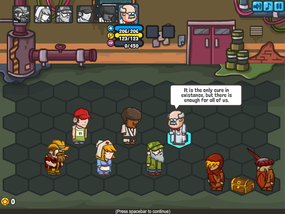 Screenshot image of Zombie Tactics game