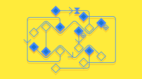 Screenshot image of Rhomb game