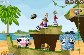 Screenshot image of Snoring 3. Treasure Island game