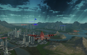 Screenshot image of Air Wars game