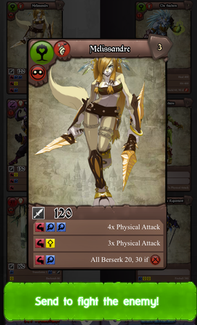 Screenshot image of Eredan Arena game