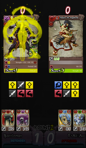 Screenshot image of Eredan Arena game