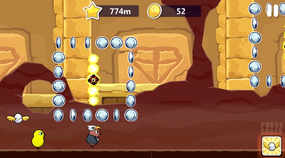 Screenshot image of Duck Life: Treasure Hunt game