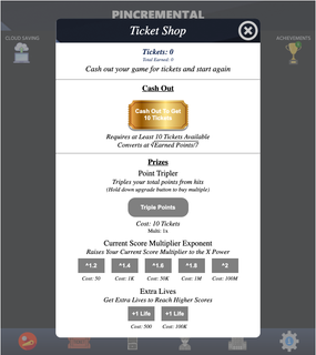 Screenshot image of Pincremental game