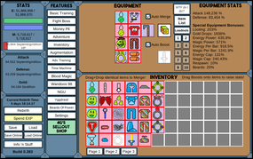 Screenshot image of NGU IDLE game