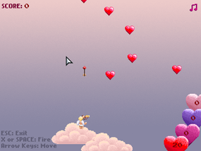 Screenshot image of My 8bit Valentine game
