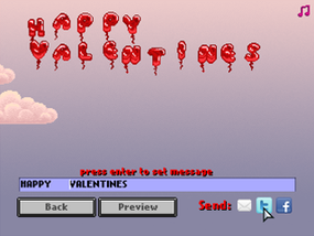 Screenshot image of My 8bit Valentine game