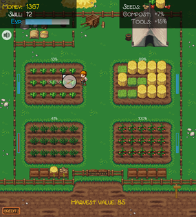 Screenshot image of Idle Farmer game